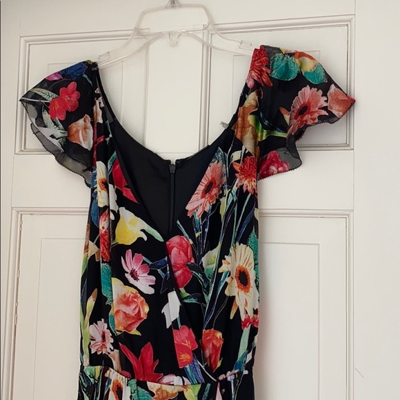 NWOT Tahari Silk Floral Dress - Picture 5 of 8